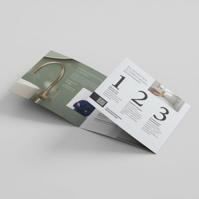 Flyer-Referenz Sadtkowski GmbH – Heizung, Sanitär, Klima